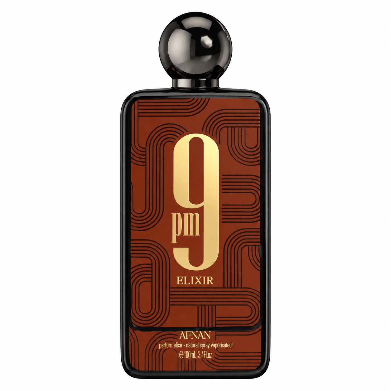 Afnan 9PM Elixir Extrait De Parfum 100ml perfume bottle