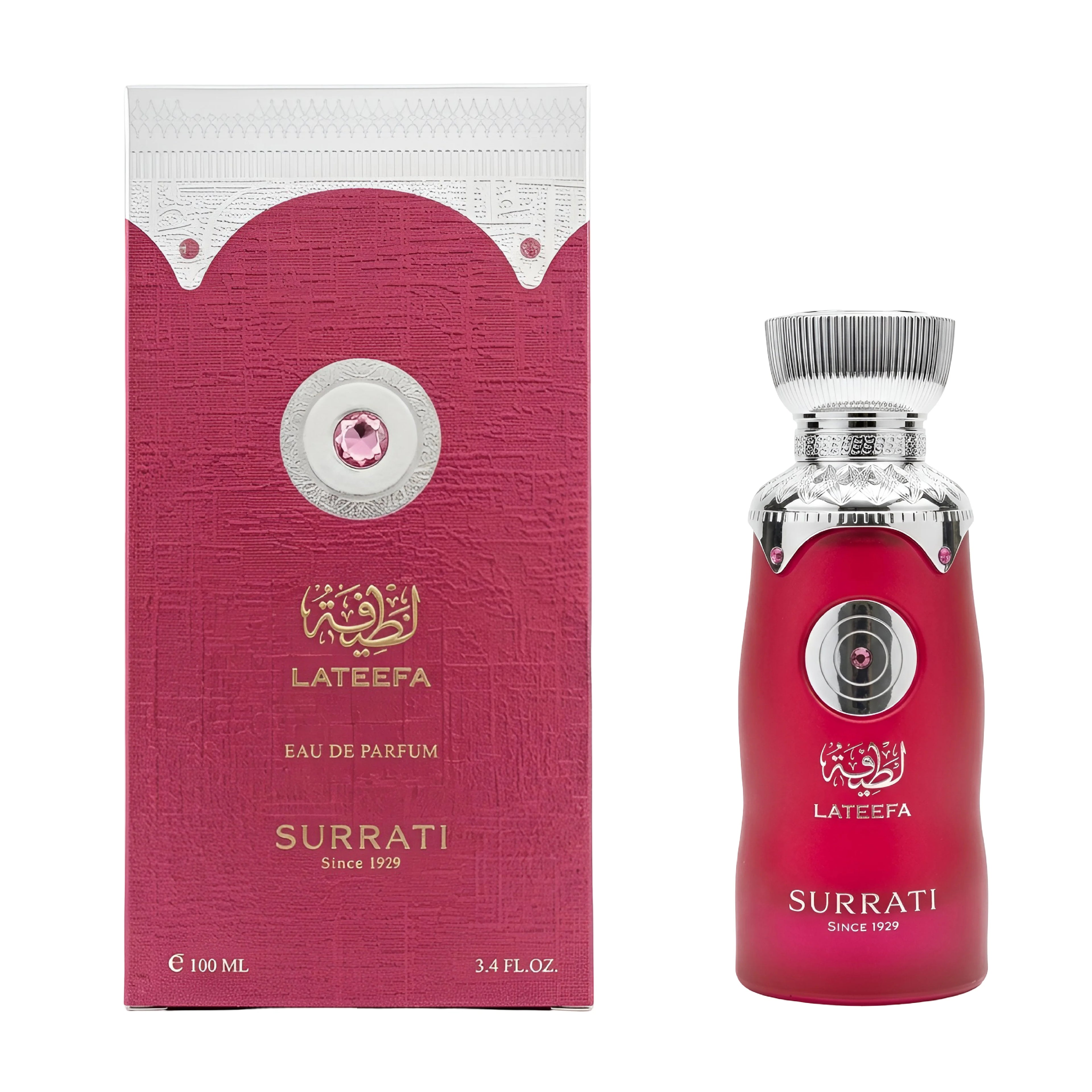 Surrati Lateefa Eau De Parfum 100ml bottle