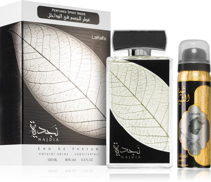 Lattafa Najdia Gift Set 100ml + 50ml