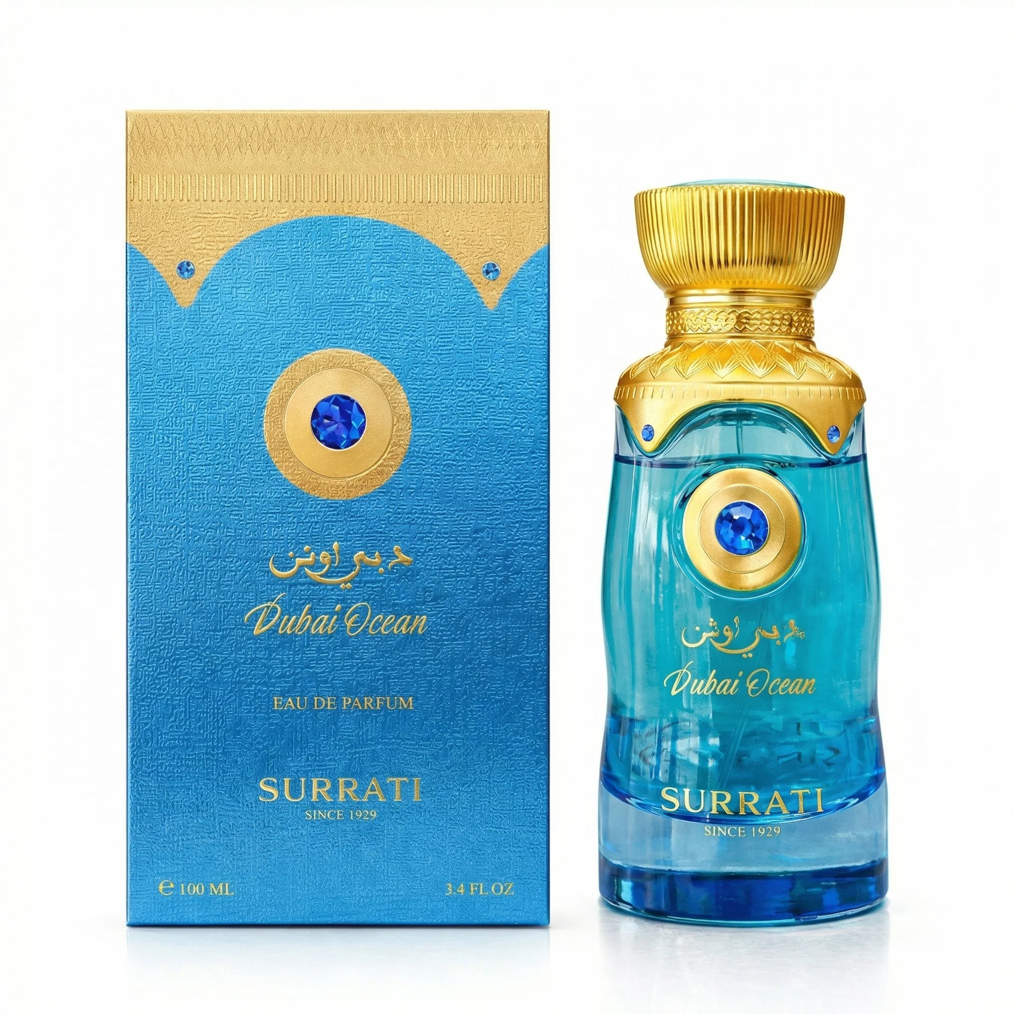 Surrati Dubai Ocean Eau De Parfum 100ml bottle