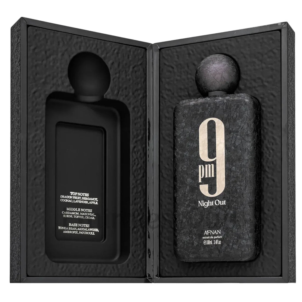 Afnan 9PM Night Out Extrait De Parfum 100ml | Luxury Arabic Perfume