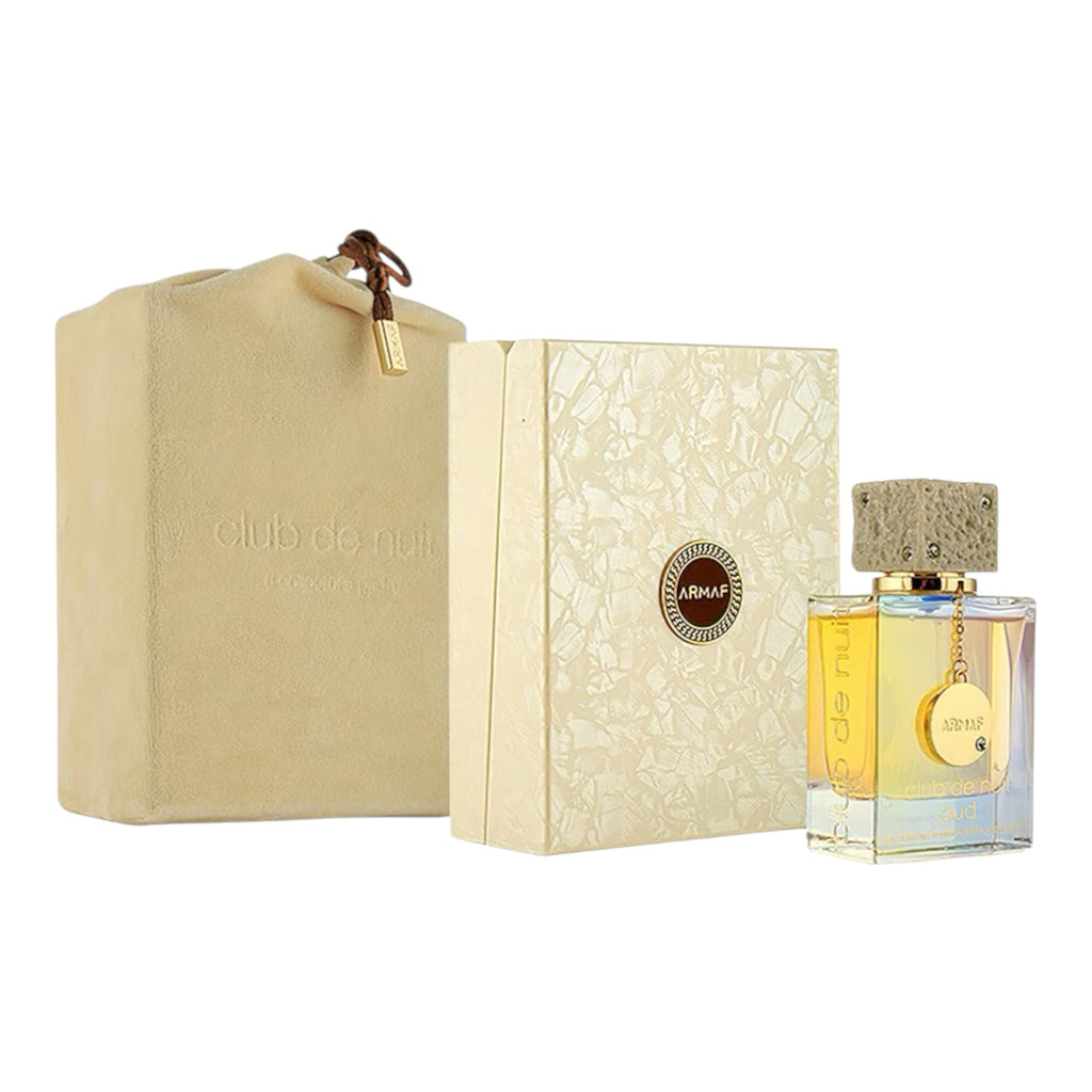 Armaf Club de Nuit perfume bottle and packaging on a white background
