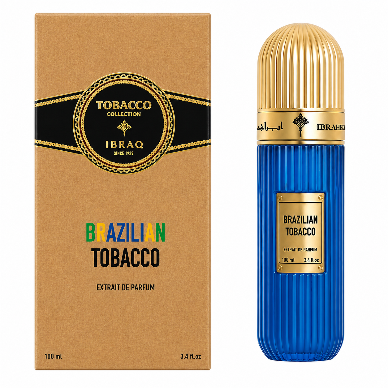 Ibrahim Al Qurashi Brazilian Tobacco Extrait De Parfum 100ml