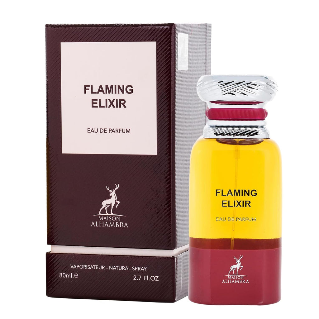 Maison Alhambra Flaming Elixir Eau De Parfum 80ml