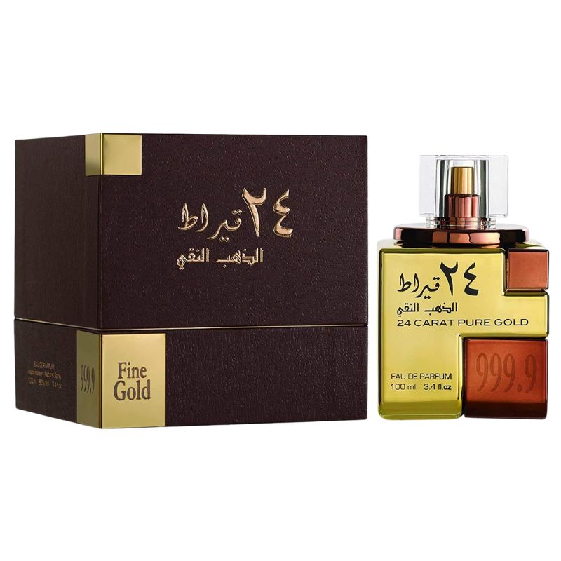 Lattafa 24 Carat Pure Gold Eau De Parfum 100ml