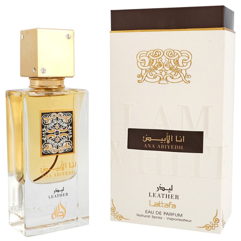 Lattafa Ana Abiyedh Leather [I am White] Eau De Parfum 60ml