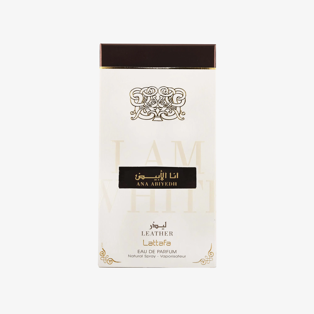 Lattafa Ana Abiyedh Leather [I am White] Eau De Parfum 60ml