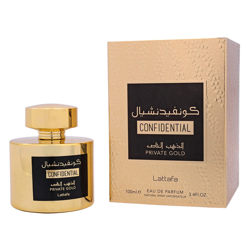 Lattafa Confidential Private Gold Eau De Parfum 100ml
