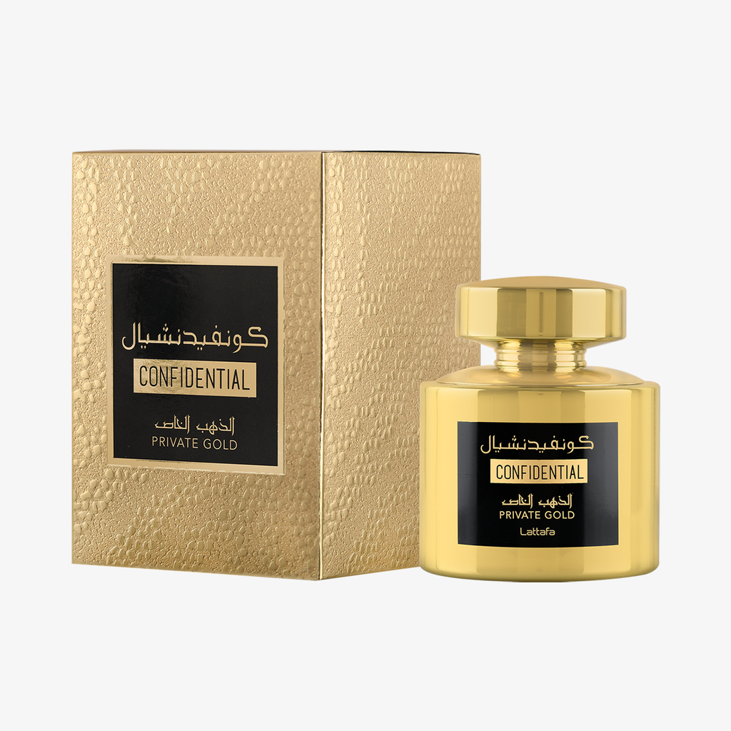 Lattafa Confidential Private Gold Eau De Parfum 100ml