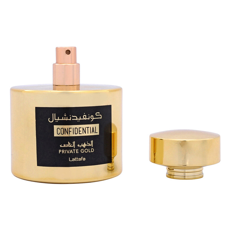 Lattafa Confidential Private Gold Eau De Parfum 100ml