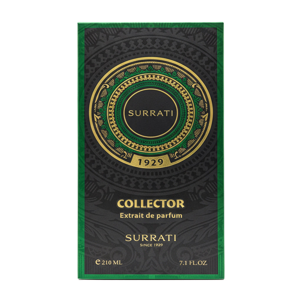 Surrati Collector Extrait de Parfum packaging on a white background