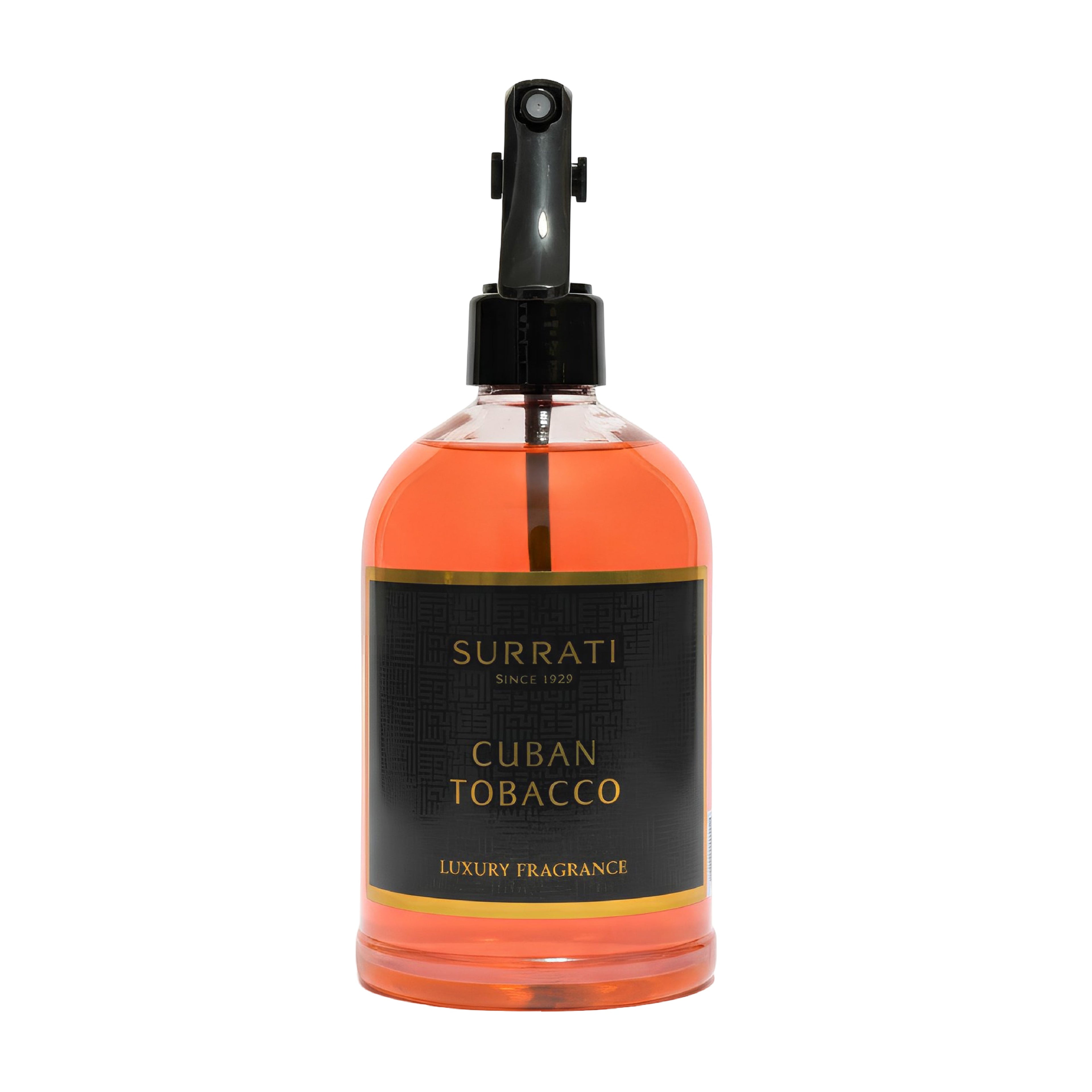 Surrati Cuban Tobacco luxury fragrance bottle on a white background