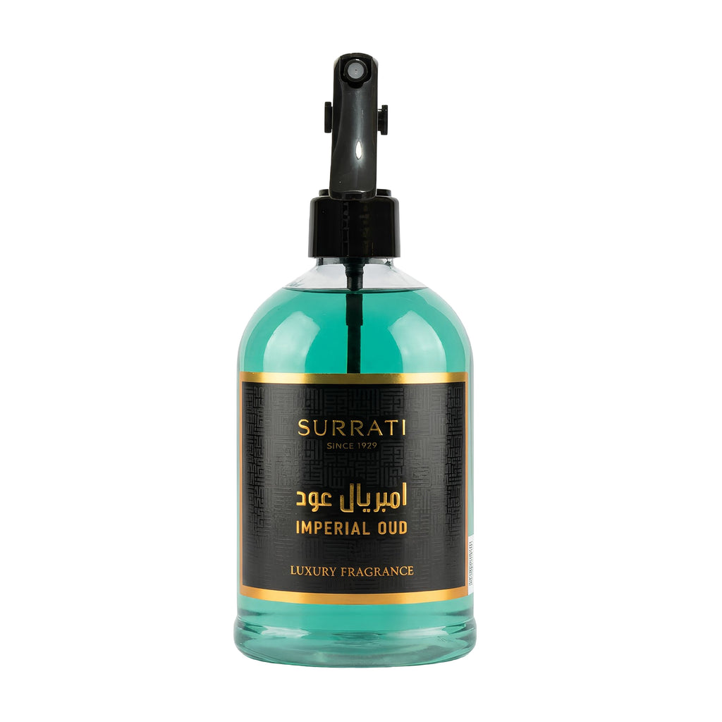 Surrati Imperial Oud luxury fragrance bottle on a white background