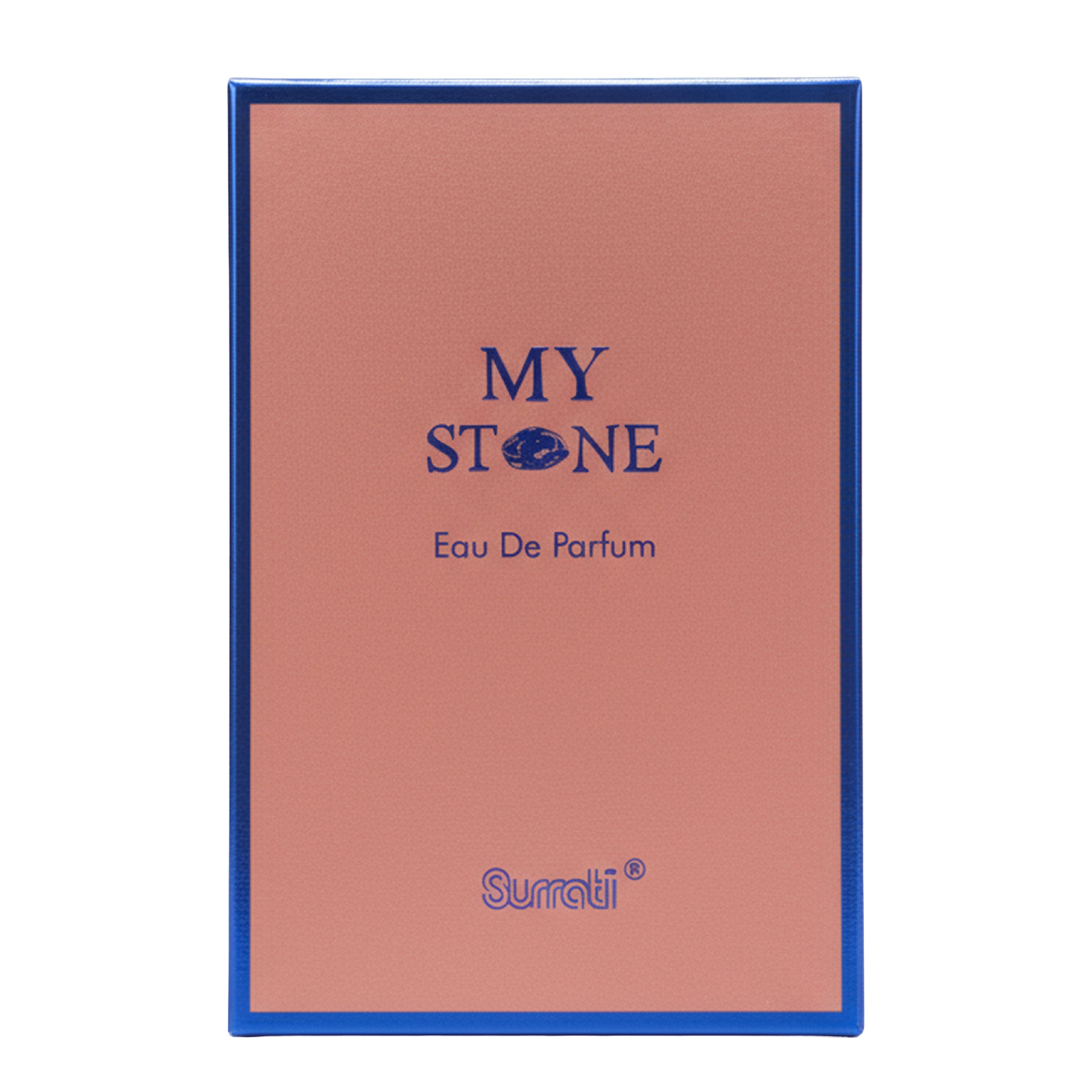 Surrati My Stone Eau De Parfum packaging on a white background
