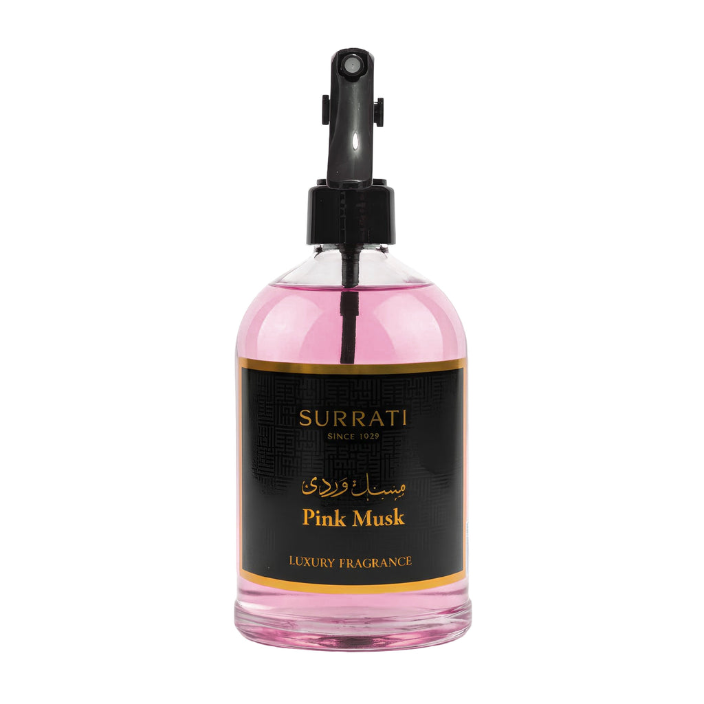 Surrati Pink Musk fragrance bottle on a white background