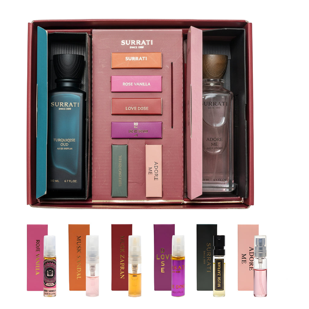 Surrati Turquoise Oud & Adore Me Gift Set 200ml x 2