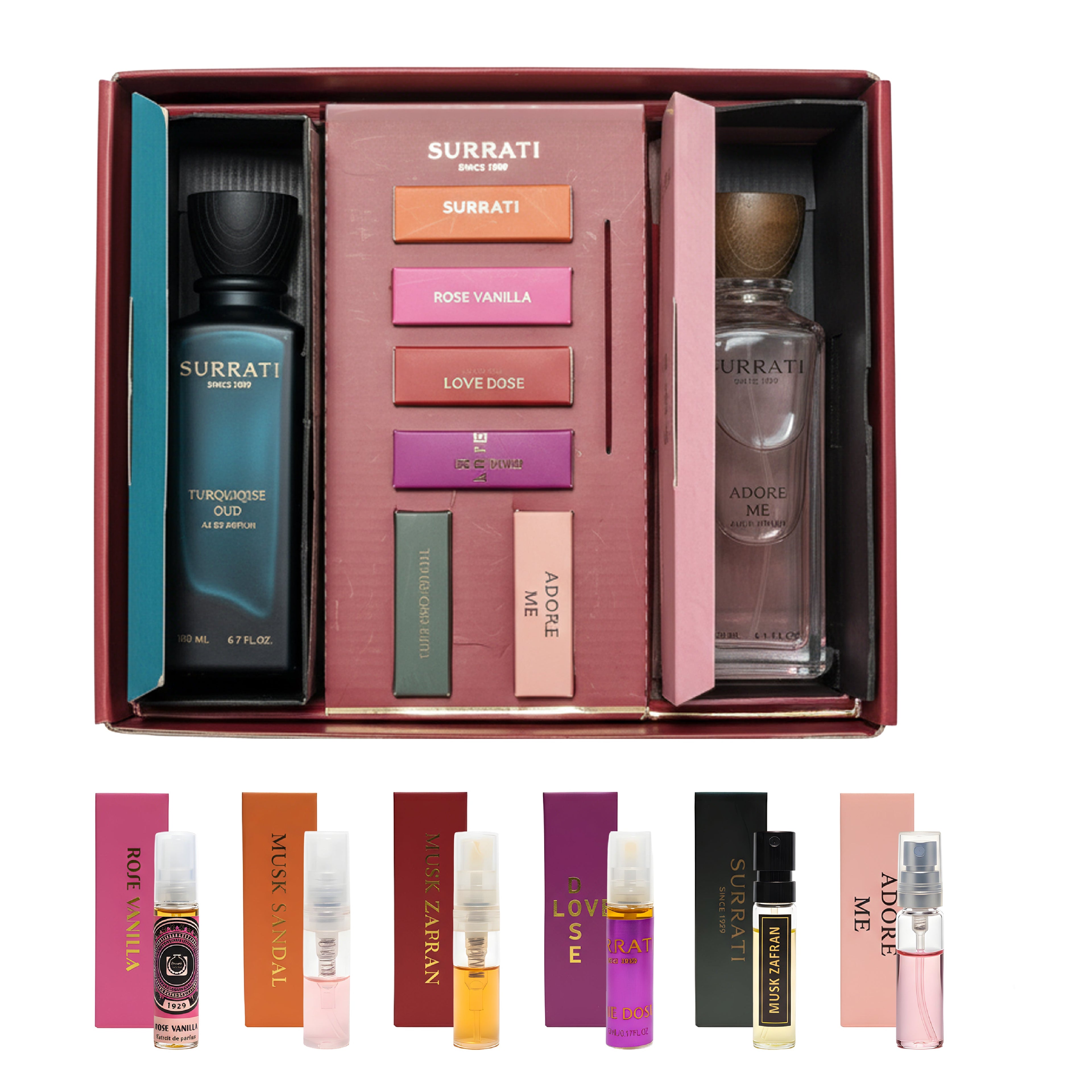 Surrati Turquoise Oud & Adore Me Gift Set 200ml x 2