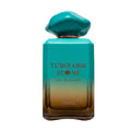 Turquoise and brown gradient perfume bottle with 'Turquoise Stone' text on a white background